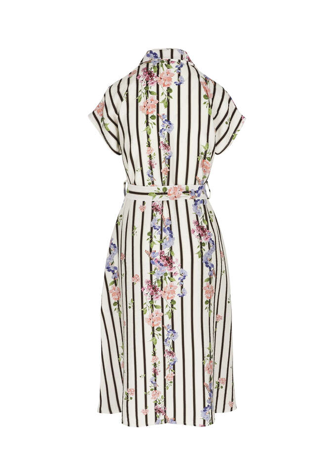 Robe chemise avec ceinture