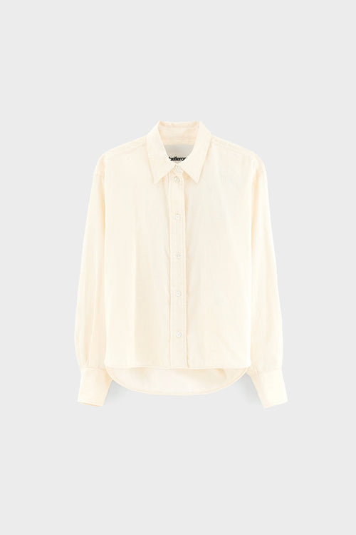 Chemise en velours milleraies Jullia