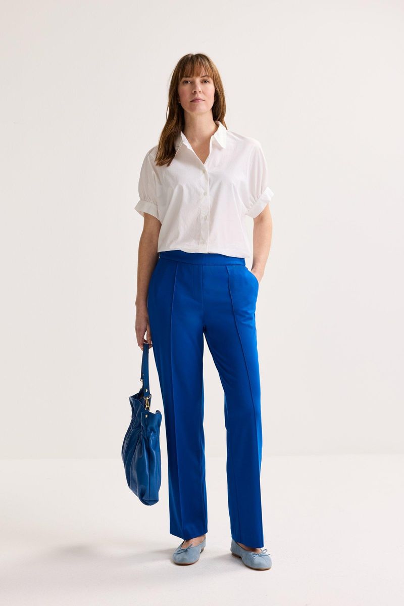 Pantalon easy care en jersey Milano