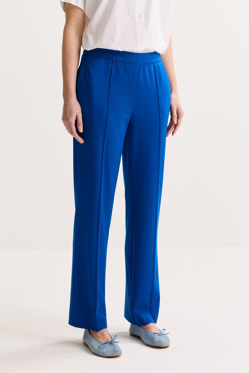 Pantalon easy care en jersey Milano