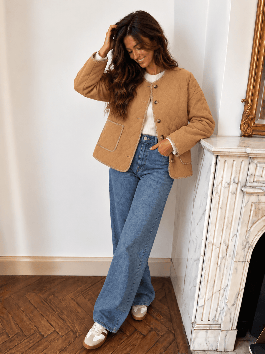Veste camel - ZOE